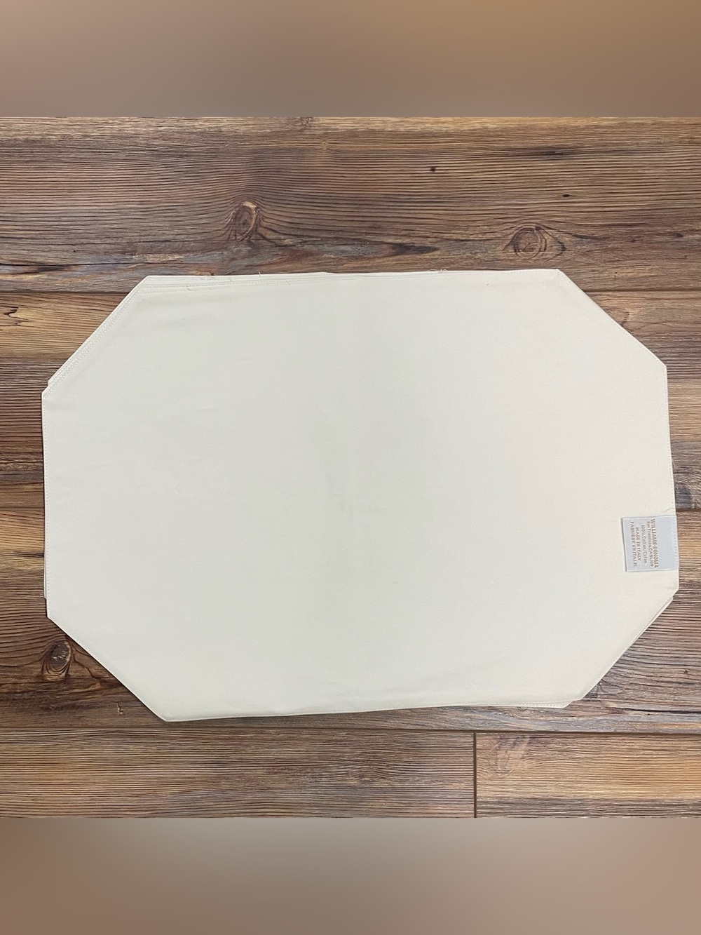 4 Williams-Sonoma Cotton Placemats Beige Gold French Country Toile Cotton Italy - Picture 9 of 9
